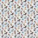 Cute Dogs Collection Vinyl collection- 12x12 vinyl sheets-12 designs available