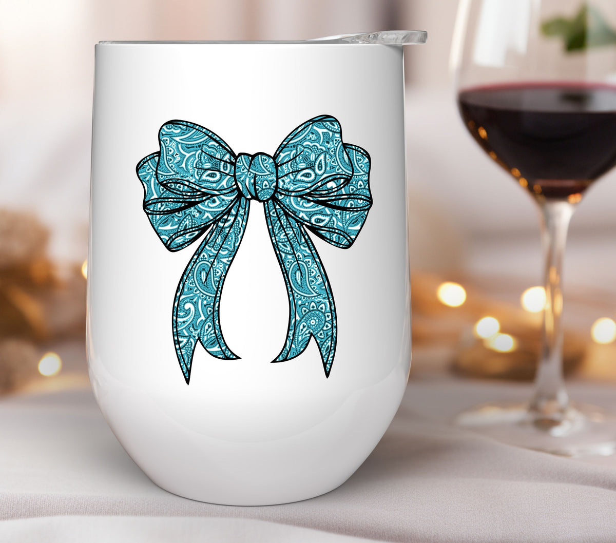 Bandana Coquette Bow Collection UV DTF Decals- 12 Colors