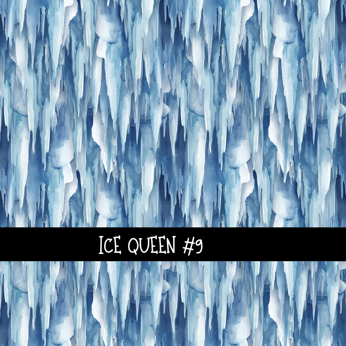 Ice Queen Collection vinyl sheets 12 Patterns to choose from