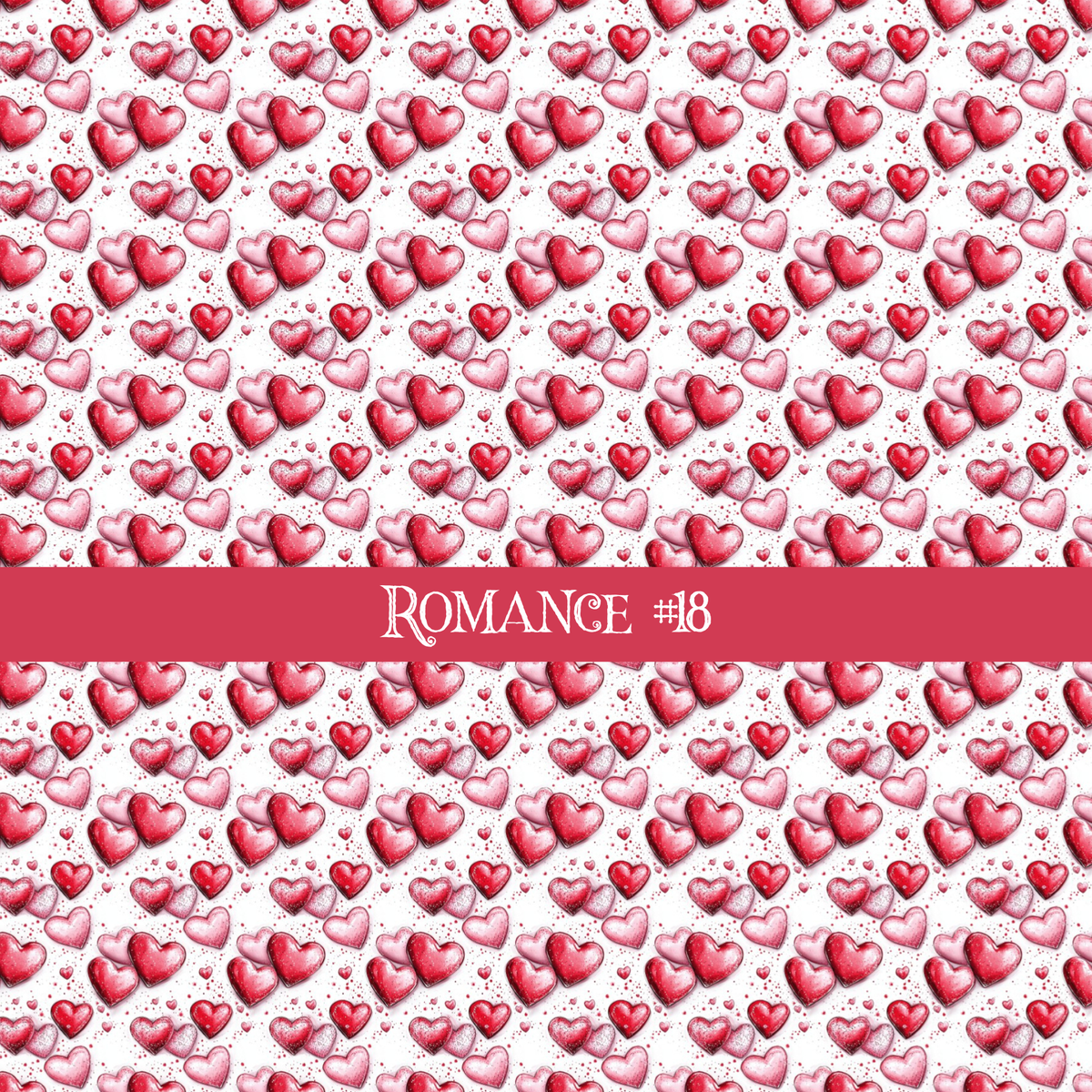 Romance - vinyl sheets 20 (Patterns to choose from)