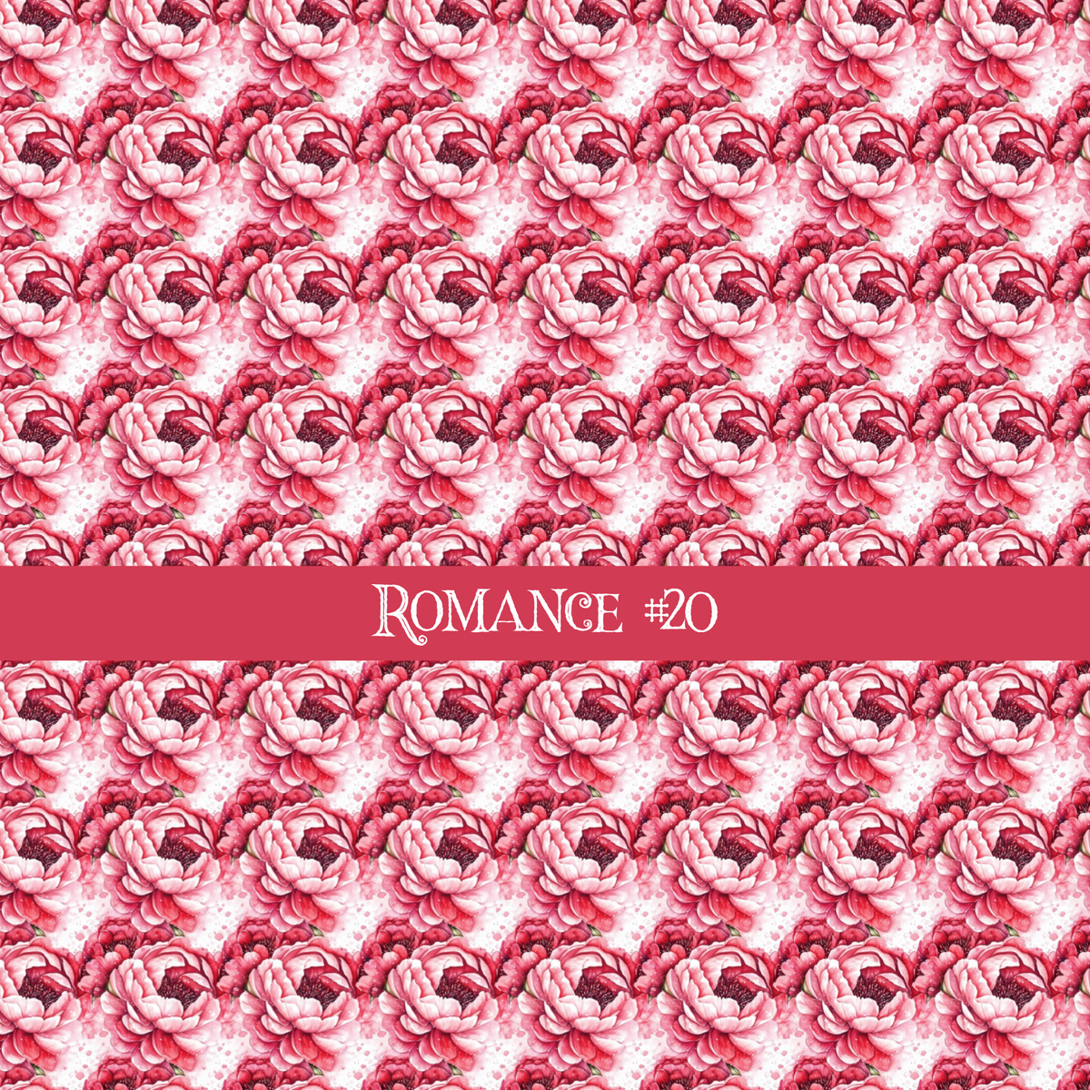 Romance - vinyl sheets 20 (Patterns to choose from)