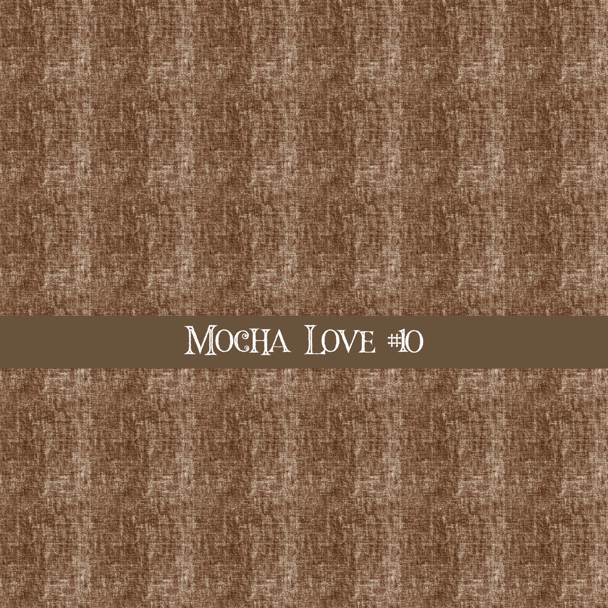 Mocha Love- vinyl sheets 20 (Patterns to choose from)