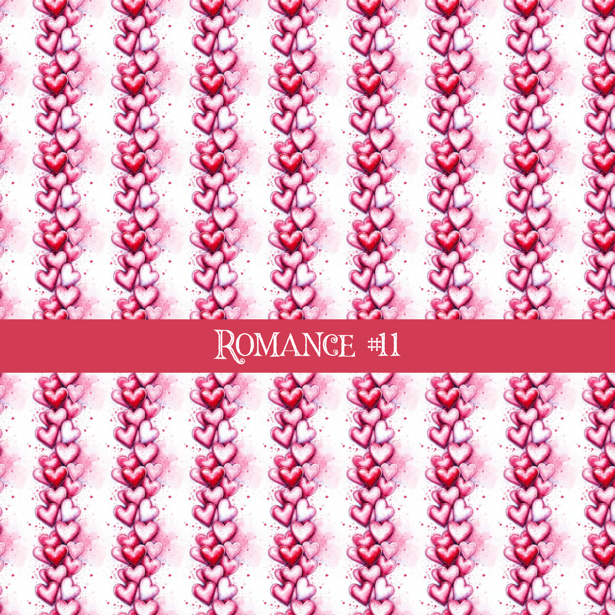 Romance - vinyl sheets 20 (Patterns to choose from)