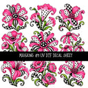 Mahjong UV DTF Decal sheets 11 Designs available