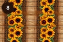 Sunflower Western Vinyl Collection- 8 Prints