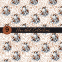 Haunted Vinyl collection- 12x12 vinyl sheets-9 designs available