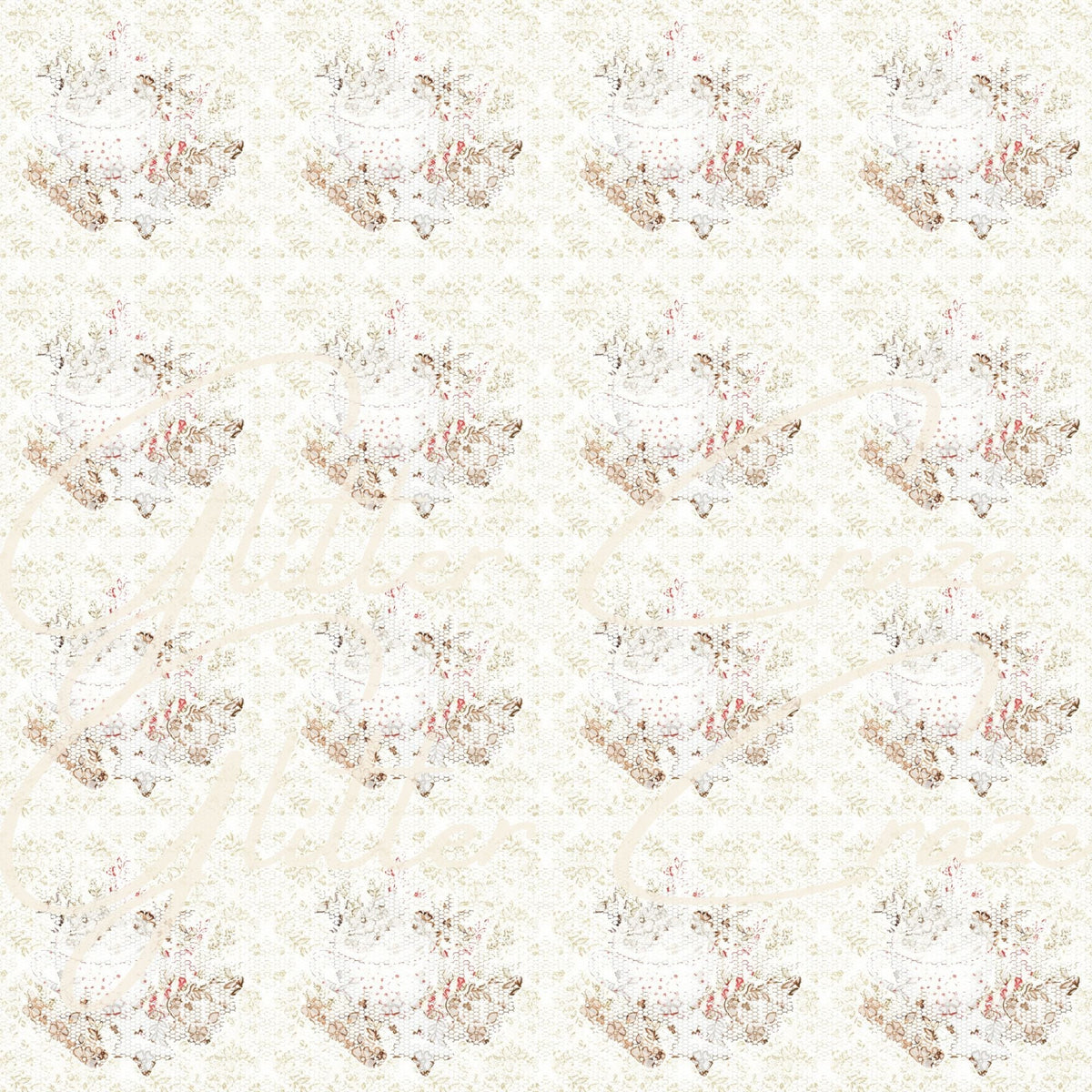 Christmas Cocoa Prints 12 x 12 and Wraps