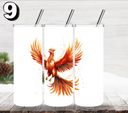 Fire of a Phoenix UV DTF Decal