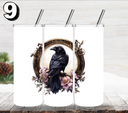 Gothic Raven UV DTF Decal
