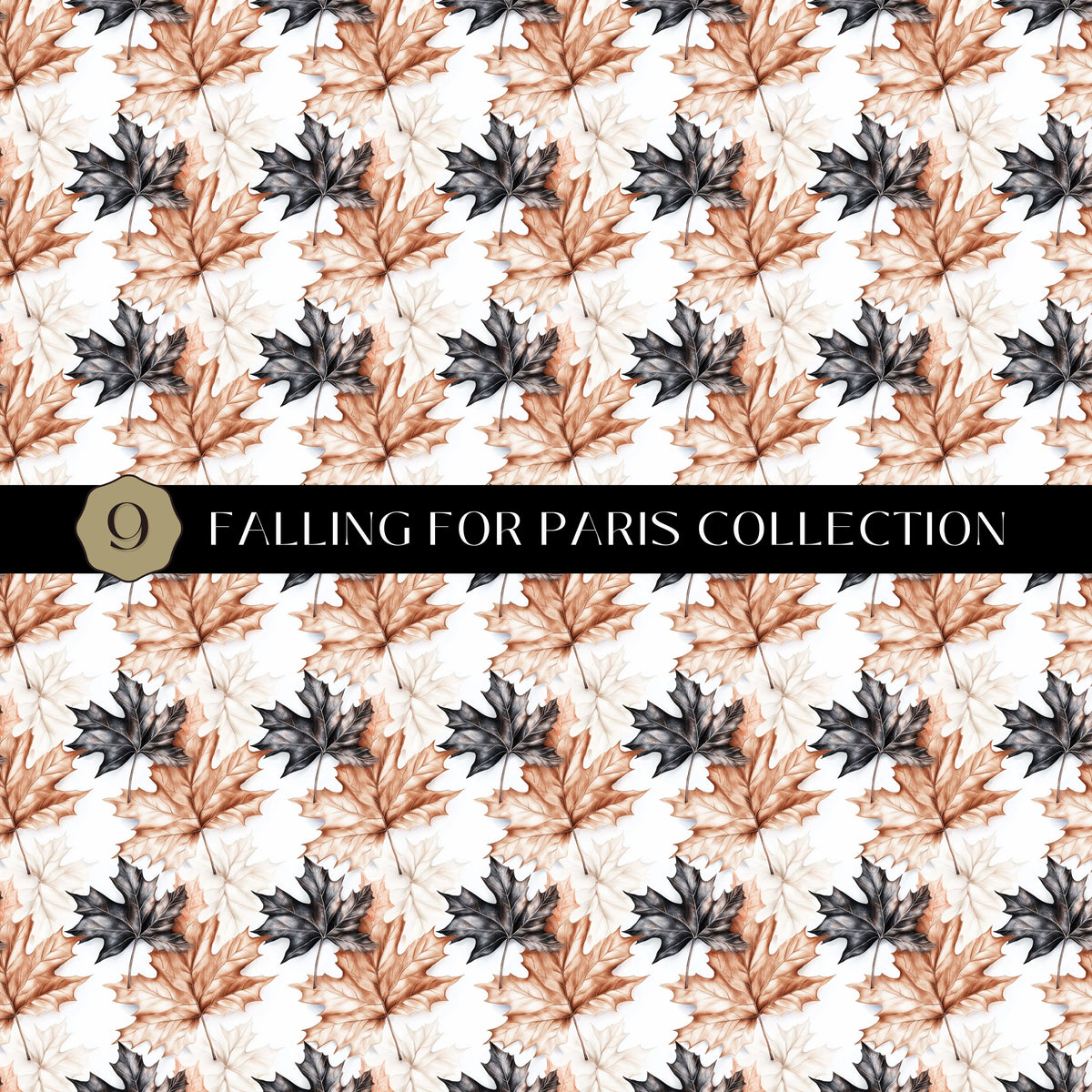 Falling for Paris Vinyl collection- 12x12 vinyl sheets-10 designs available