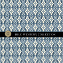 Blue Western Vinyl collection- 12x12 vinyl sheets-16 designs available