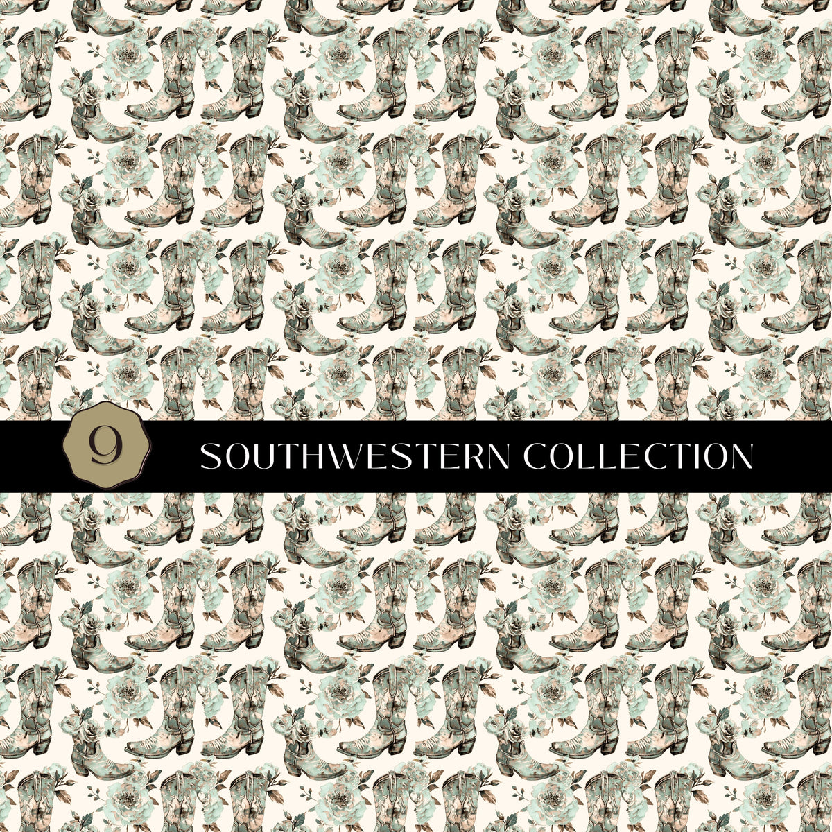 Southwestern Vinyl collection- vinyl sheets-12 designs available