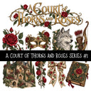 A Court of Thorns and Roses Series UV DTF Decal sheets 7 Designs available