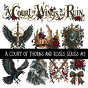 A Court of Thorns and Roses Series UV DTF Decal sheets 7 Designs available