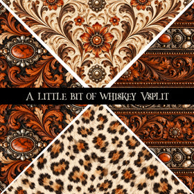 A little bit of whiskey precut Vsplit 12x12 vinyl sheet