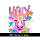Holy Cow UV DTF Decal