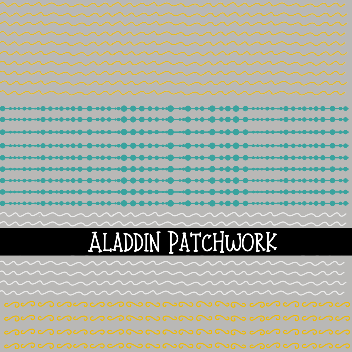 Aladdin Doodle Patchwork Set