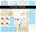 Alice UV DTF Doodle Patchwork Set