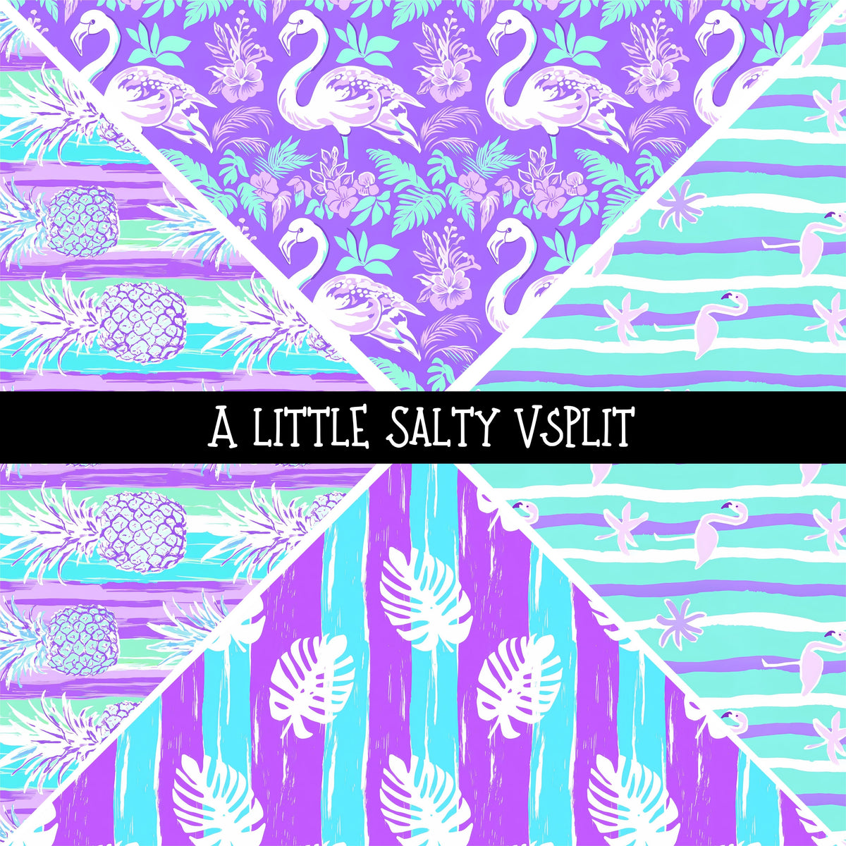 A little Salty precut Vsplits 12x12 vinyl sheet