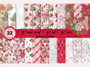 Red and Pink Roses Collection Vinyl collection- 12x12 vinyl sheets-22 designs available