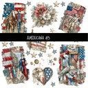 American UV DTF Decal sheets 5 design sheets available