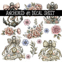 Anchored UV DTF Decal sheets 3 designs available