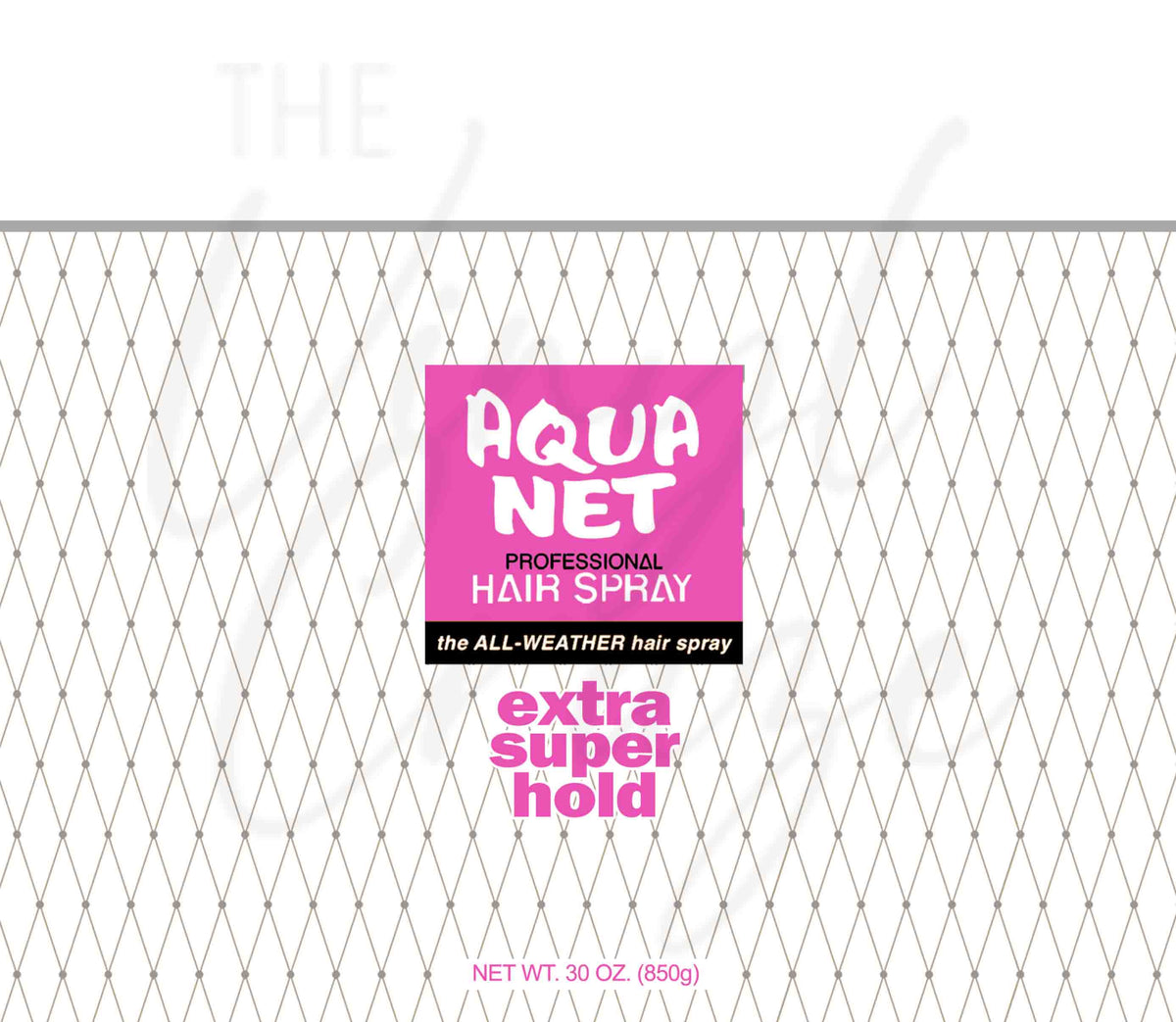 Aqua Net 20 or 30 oz Skinny Adhesive Vinyl Wrap