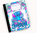 Stitch vinyl composition notebook wrap