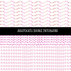 Aristocats Doodle Patchwork Set