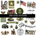 Army Doodle Patchwork Set