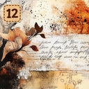 Autumn Mixed Media collection- 2 sizes vinyl sheets-18 designs available