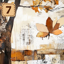 Autumn Mixed Media collection- 2 sizes vinyl sheets-18 designs available