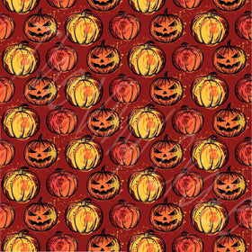 Autumn Pumpkin Adhesive Vinyl