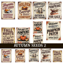 Autumn Seeds UV DTF Decal Sheets 2 Designs