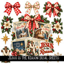 Jesus is the reason UV DTF Decal sheets