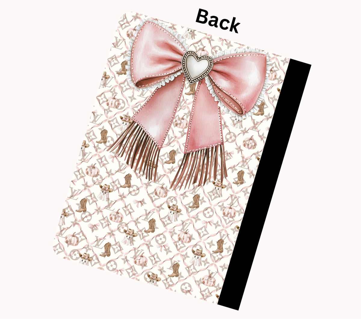 I put the Boo in Boojee vinyl composition notebook wrap