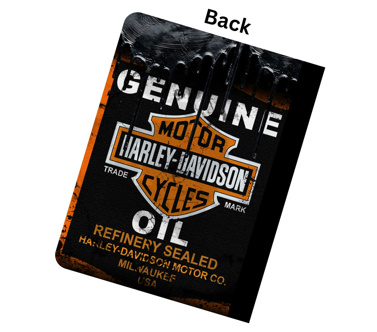HD oil notebook wrap