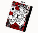 Bougie Gothic floral vinyl composition notebook wrap
