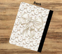 Fall Vibes Puppy vinyl composition notebook wrap