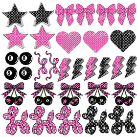 Luxury Balloon Dog Decal Sheets multiple color options