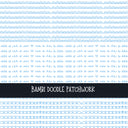 Bambi Doodle Patchwork Set