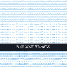 Bambi Doodle Patchwork Set