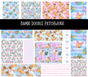 Bambi Doodle Patchwork Set