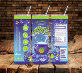 Witch's Brew vinyl tumbler wraps