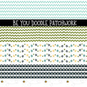 Be You Doodle Patchwork Set