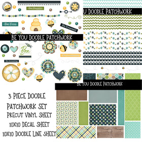 Be You Doodle Patchwork Set