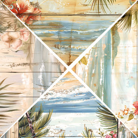 Beach Vibes Vsplit Precut Vinyl