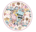 Beaches be drinkin Tumbler Butt UV DTF Decals 5 Sizes