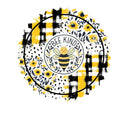 Bee Kind Tumbler Butt UV DTF Decals 5 Sizes