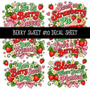 Berry Sweet UV DTF Decal sheets 11 Designs available